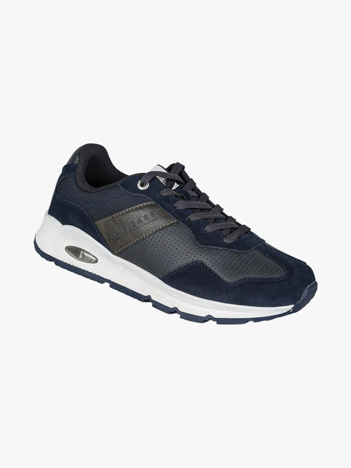 Navigare Sneakers stringate da uomo con camera ad aria - blu scuro
