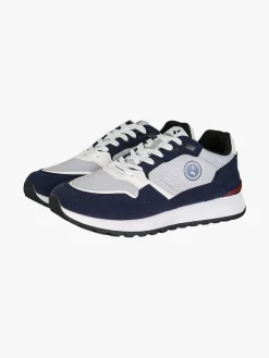 Navigare Sneakers stringate da uomo con platform - marrone