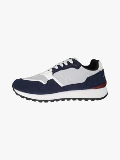 Navigare Sneakers stringate da uomo con platform - marrone