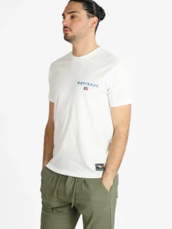 Navigare T-shirt girocollo manica corta uomo