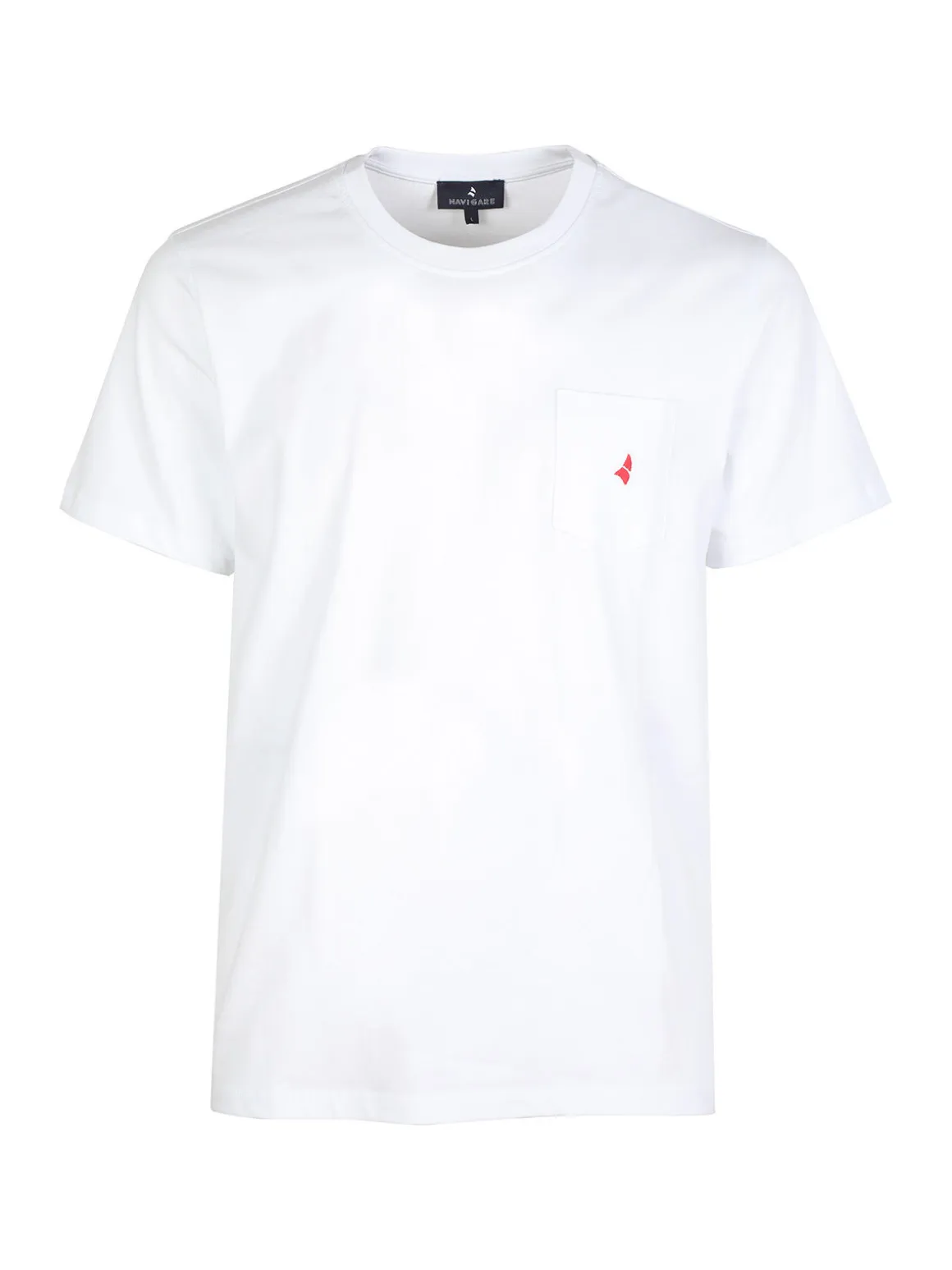 Navigare T-shirt uomo manica corta con taschino