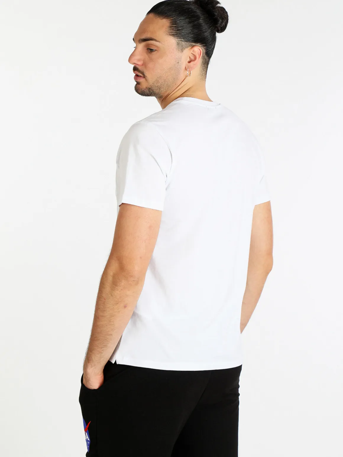 Navigare T-shirt uomo manica corta con taschino