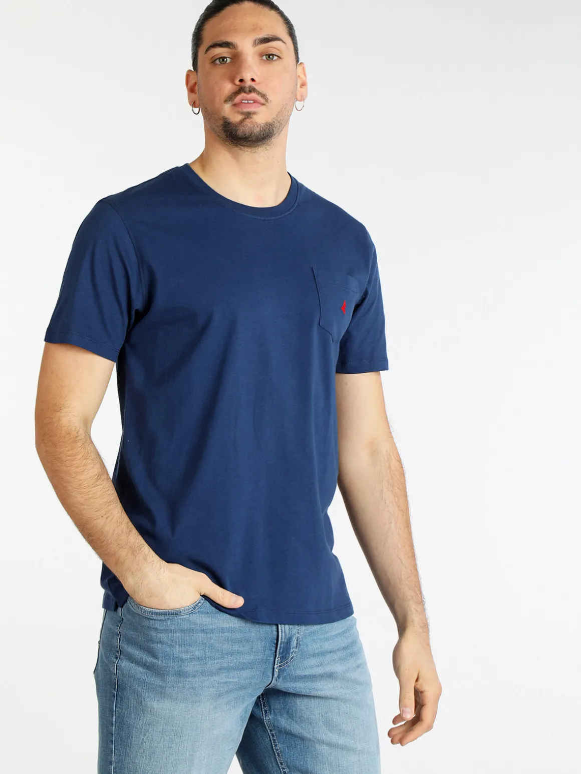 Navigare T-shirt uomo manica corta in cotone