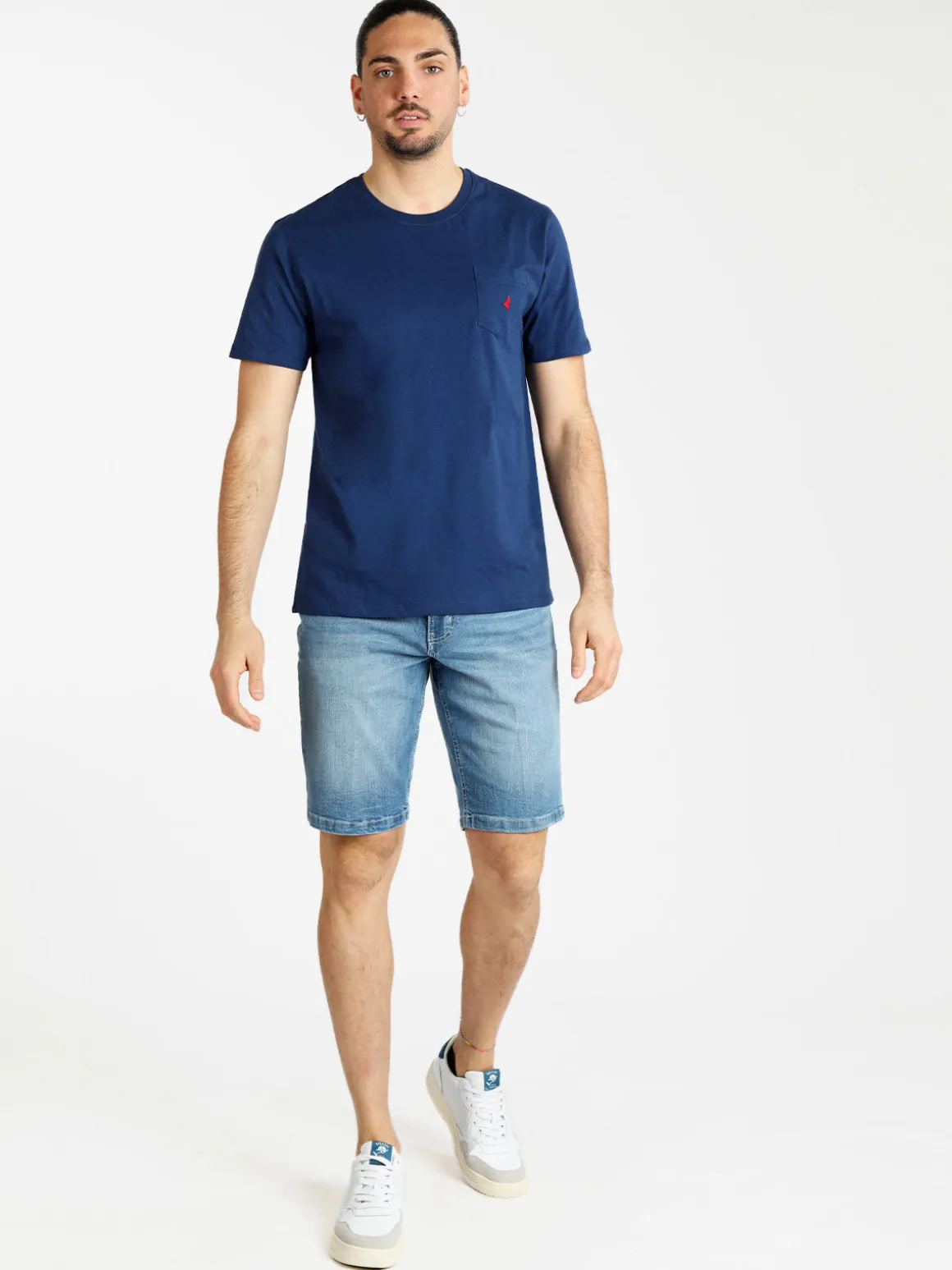 Navigare T-shirt uomo manica corta in cotone