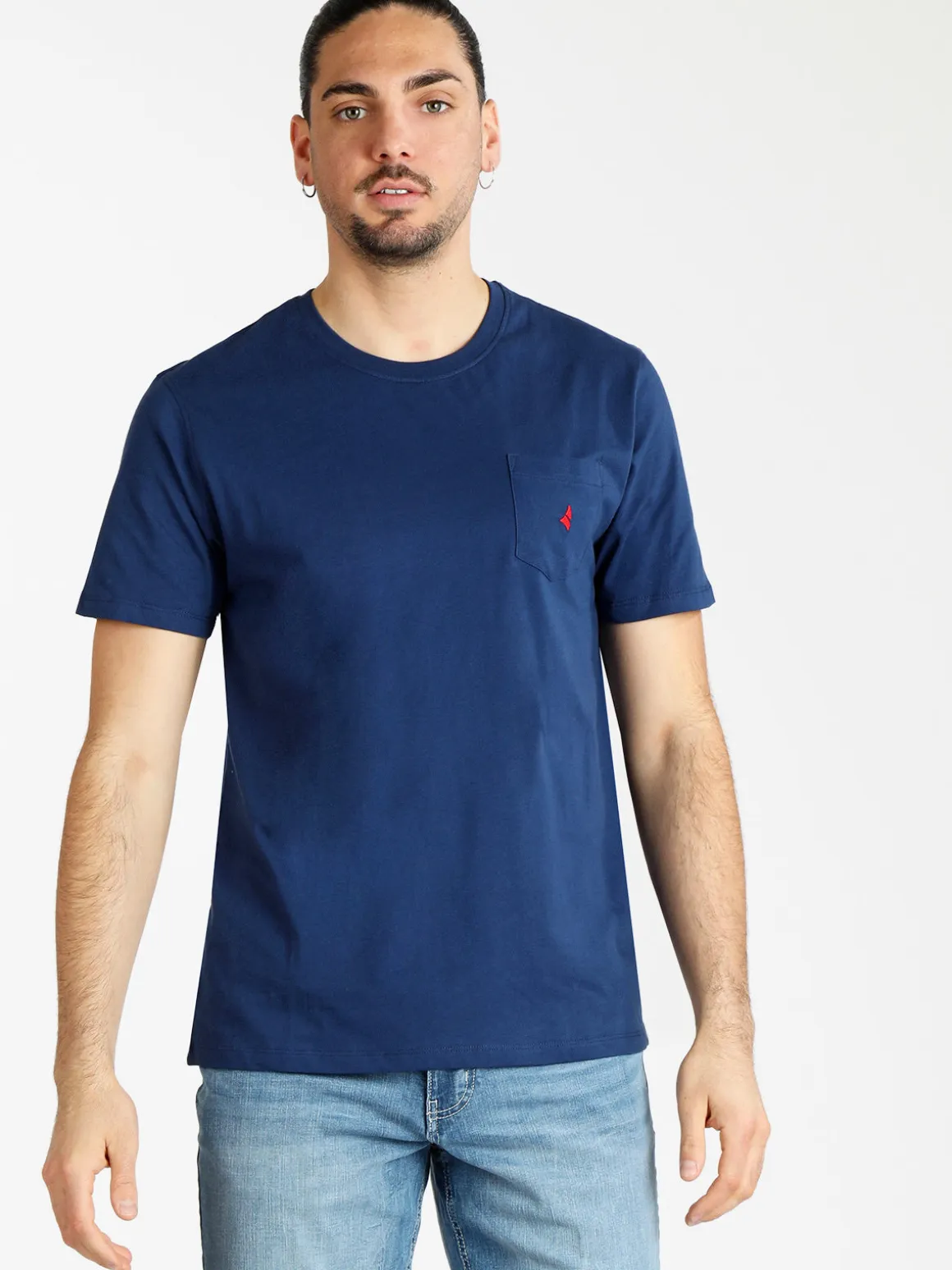 Navigare T-shirt uomo manica corta in cotone