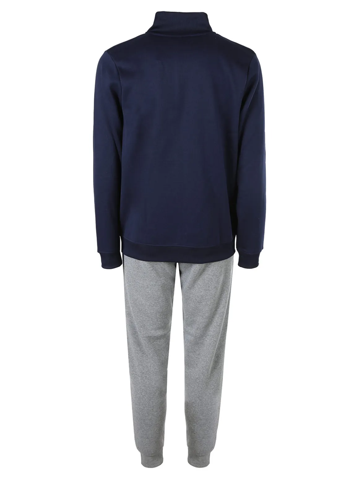 Navy Sail Completo tuta da uomo full zip con interno felpato - bluette
