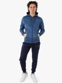 Navy Sail Completo tuta da uomo full zip con cappuccio - avion