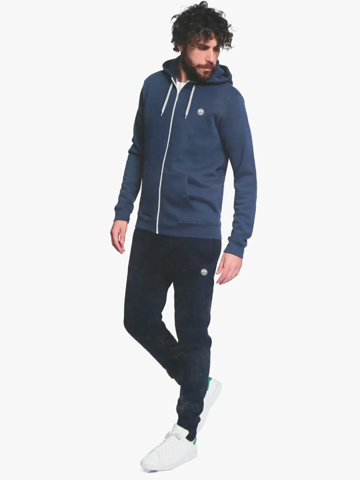 Navy Sail Completo tuta 2 pezzi da uomo full zip con cappuccio - avion