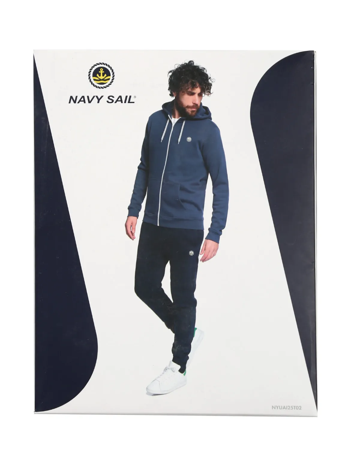 Navy Sail Completo tuta 2 pezzi da uomo full zip con cappuccio - avion