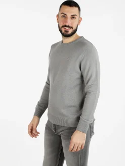 Navy Sail Maglione girocollo da uomo misto lana