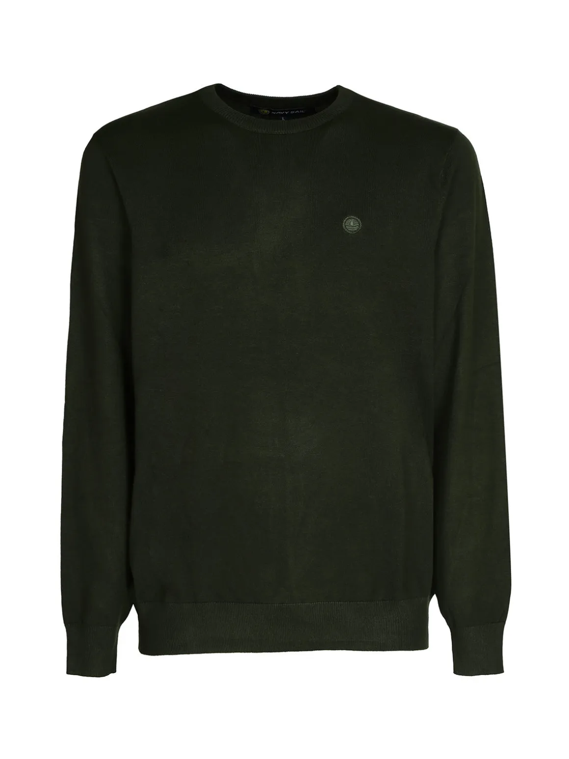 Navy Sail Pullover uomo scollo tondo