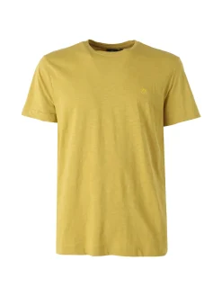 Navy Sail T-shirt da uomo in cotone con logo