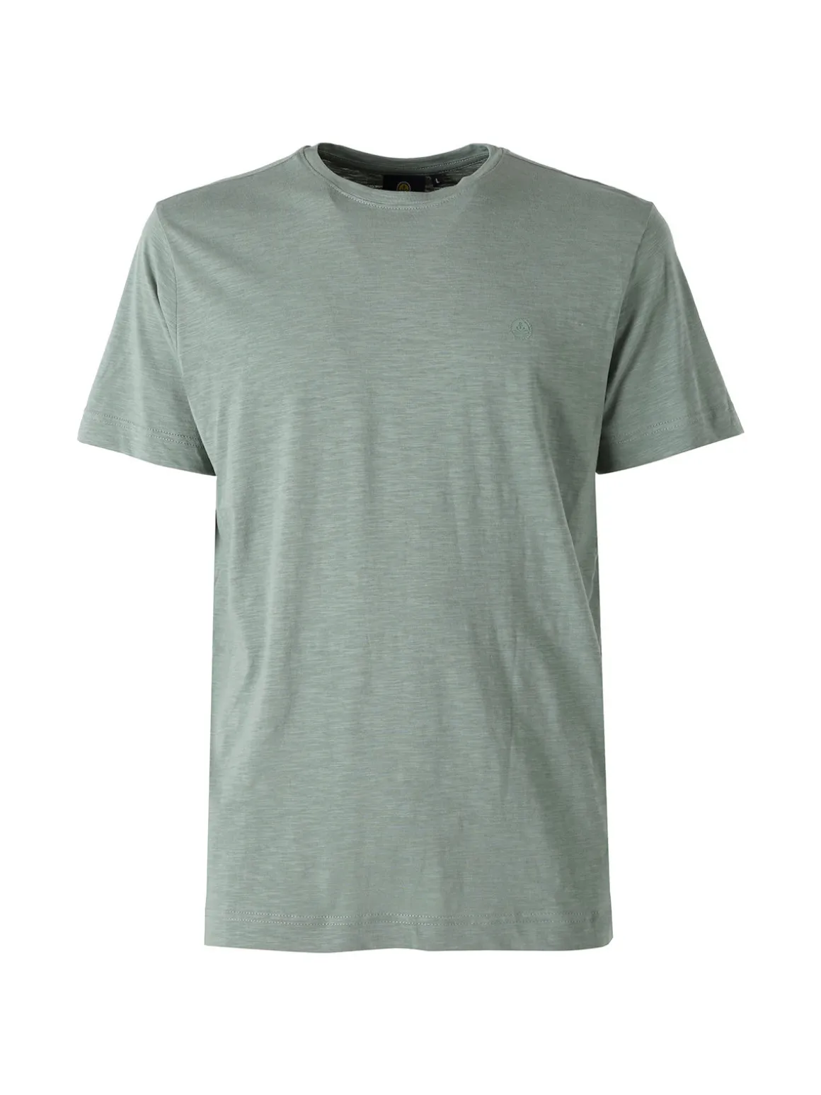 Navy Sail T-shirt da uomo in cotone con logo - verde