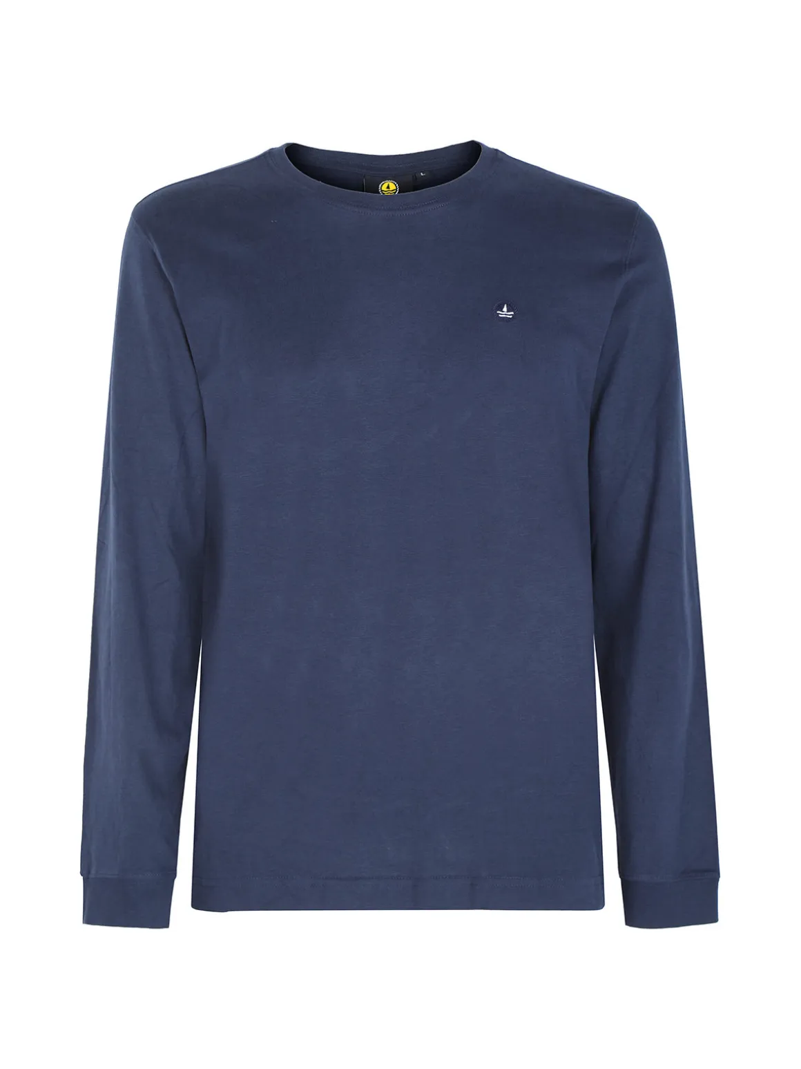 Navy Sail T-shirt uomo girocollo a maniche lunghe