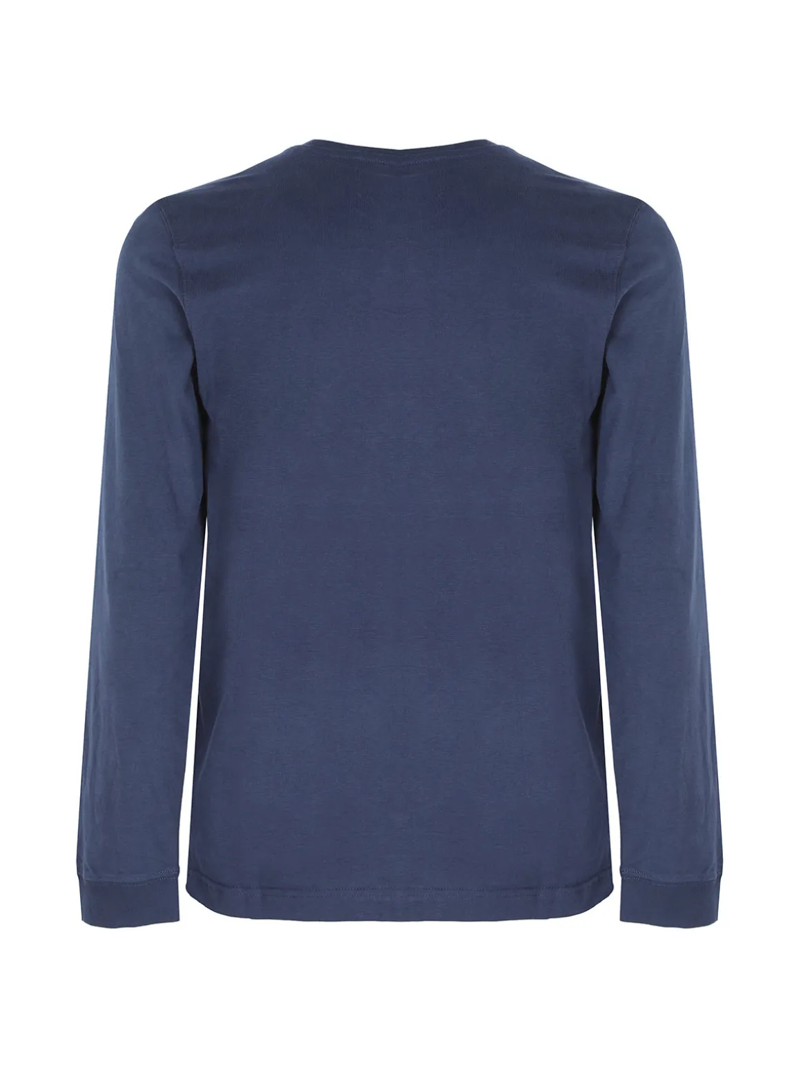 Navy Sail T-shirt uomo girocollo a maniche lunghe