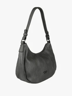 Nazareno Gabrielli Borsa mini hobo da donna - grigio