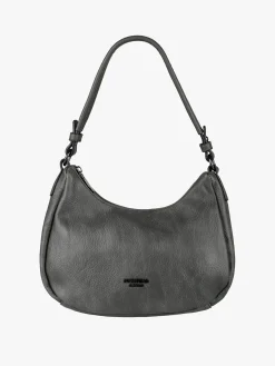 Nazareno Gabrielli Borsa mini hobo da donna - grigio