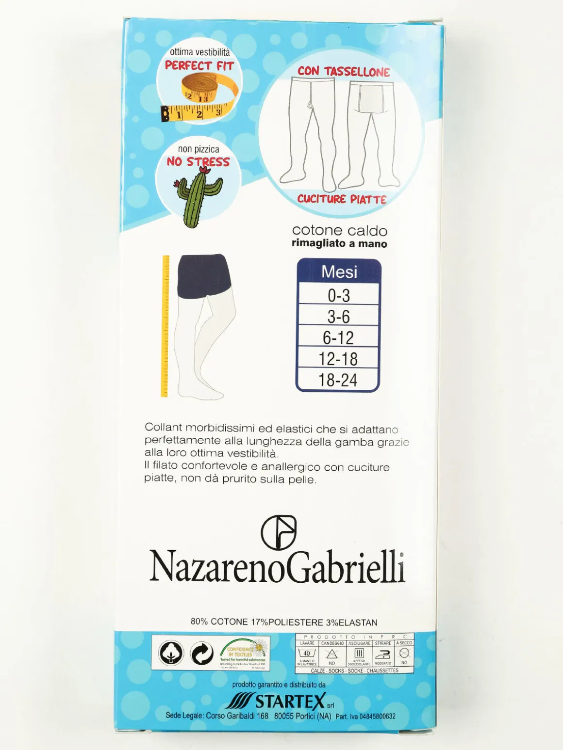 Nazareno Gabrielli Calzamaglia da neonato con disegni