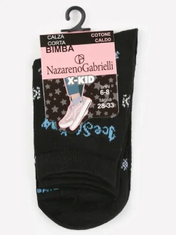 Nazareno Gabrielli Calze corte da bambina in caldo cotone