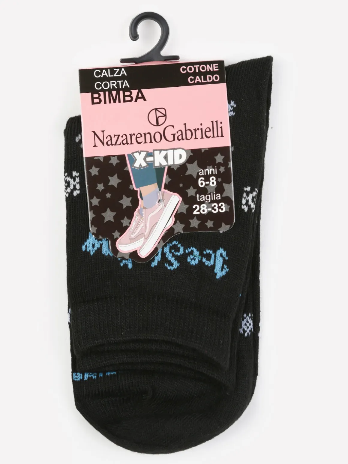 Nazareno Gabrielli Calze corte da bambina in caldo cotone