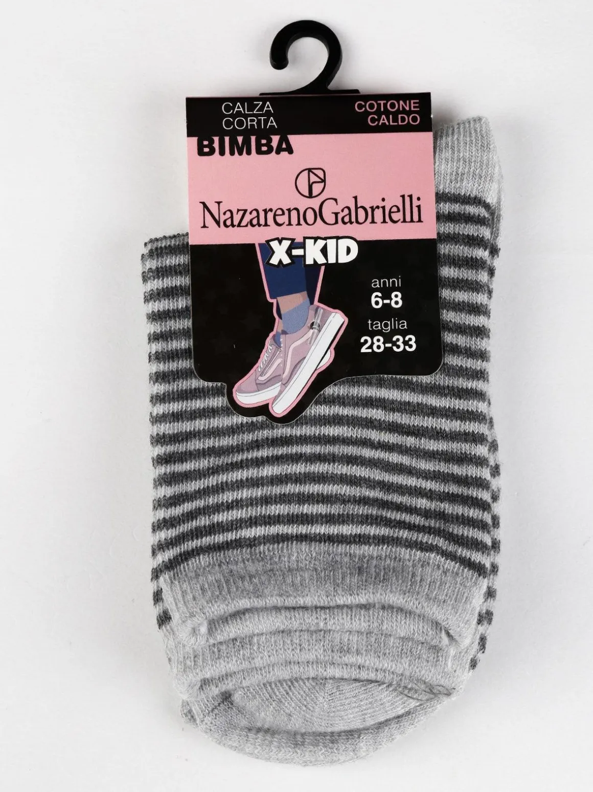 Nazareno Gabrielli Calze corte rigate