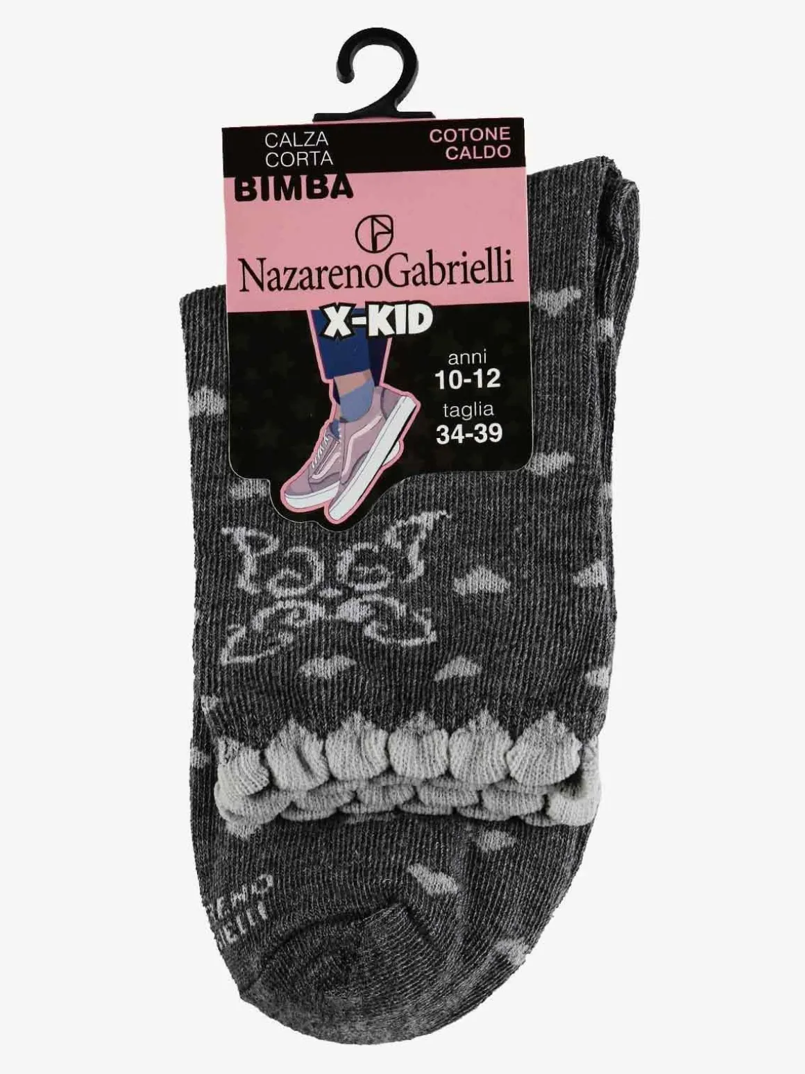 Nazareno Gabrielli Calze corte in caldo cotone