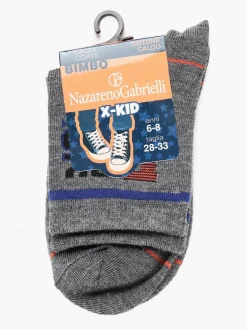 Nazareno Gabrielli Calze corte con stampa disegni