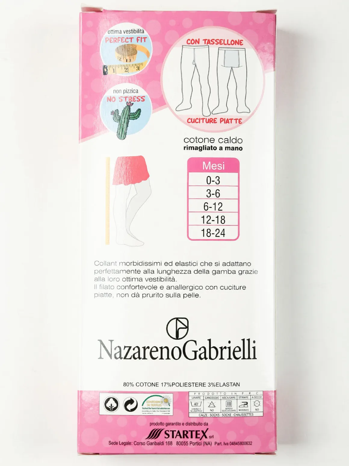 Nazareno Gabrielli Collant a pois da neonata