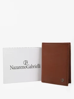 Nazareno Gabrielli Portafoglio in pelle da uomo