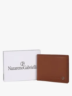 Nazareno Gabrielli Portafoglio in pelle da uomo