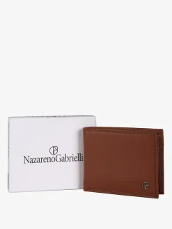 Nazareno Gabrielli Portafoglio in pelle da uomo