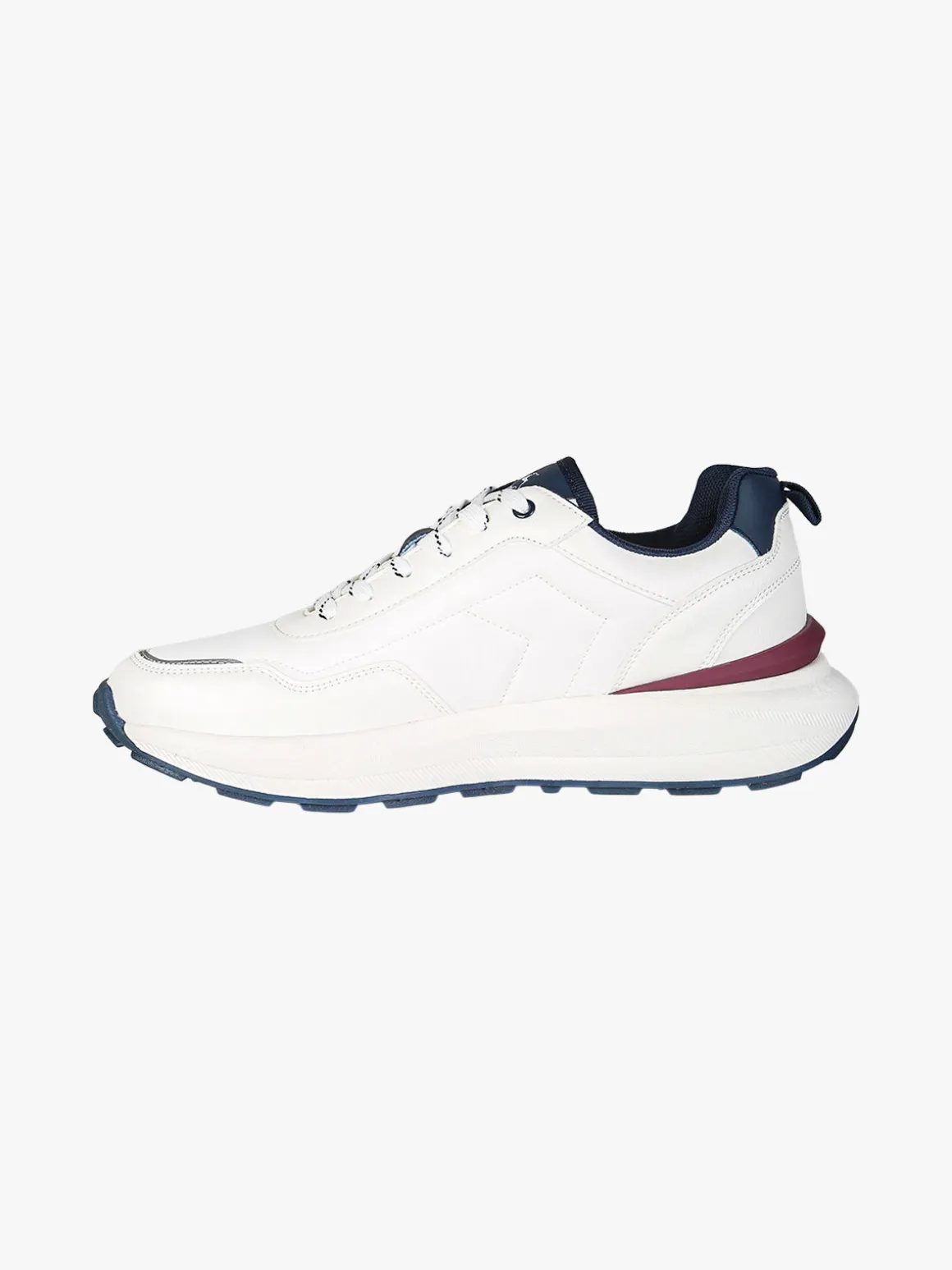 Nazareno Gabrielli Sneakers stringate da uomo - bianco