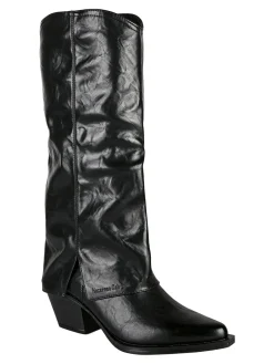 Nazareno Gabrielli Stivali donna texani - nero