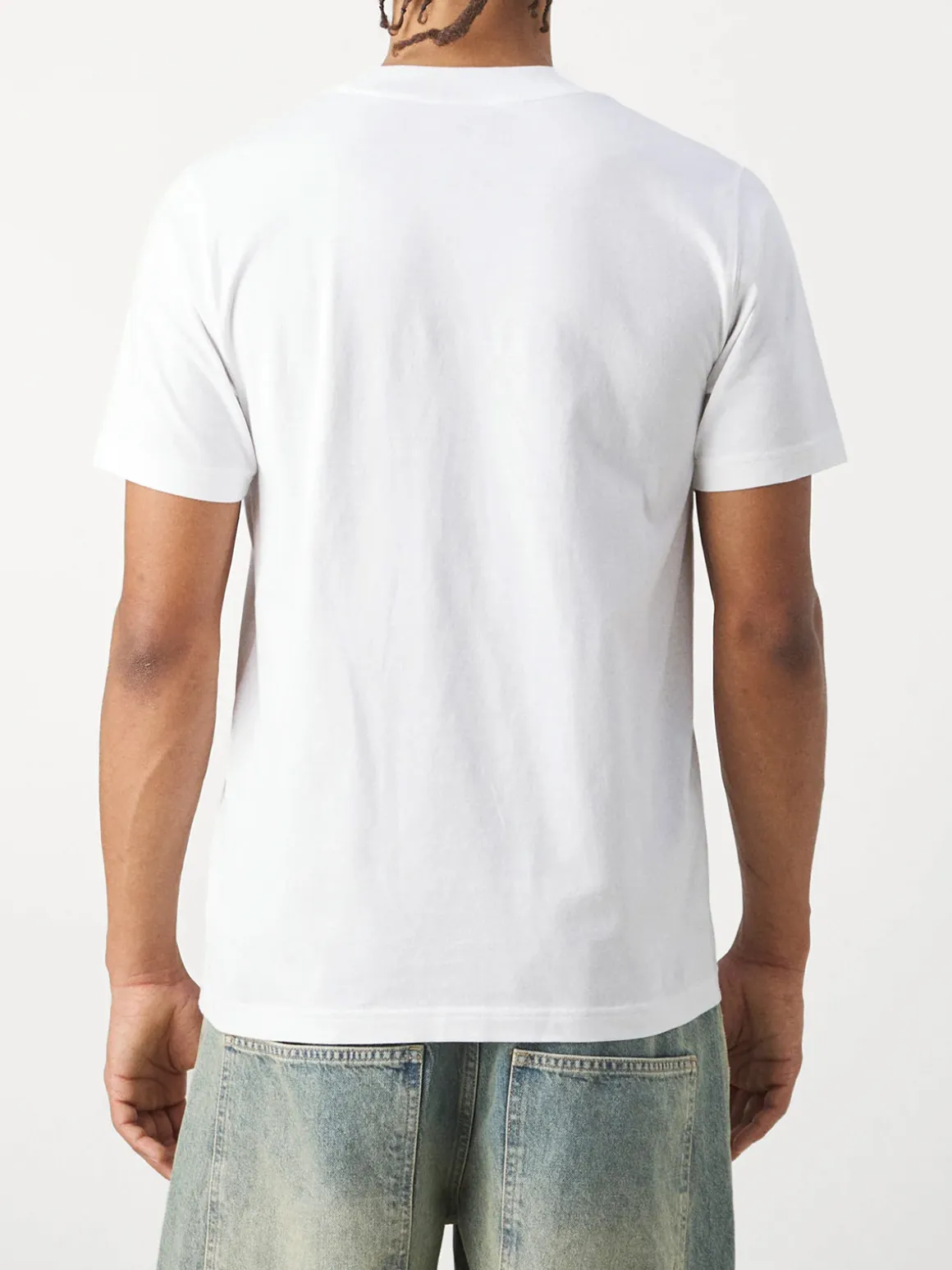 New Balance ESSENTIALS STACKED LOGO T-shirt da uomo a maniche corte in cotone