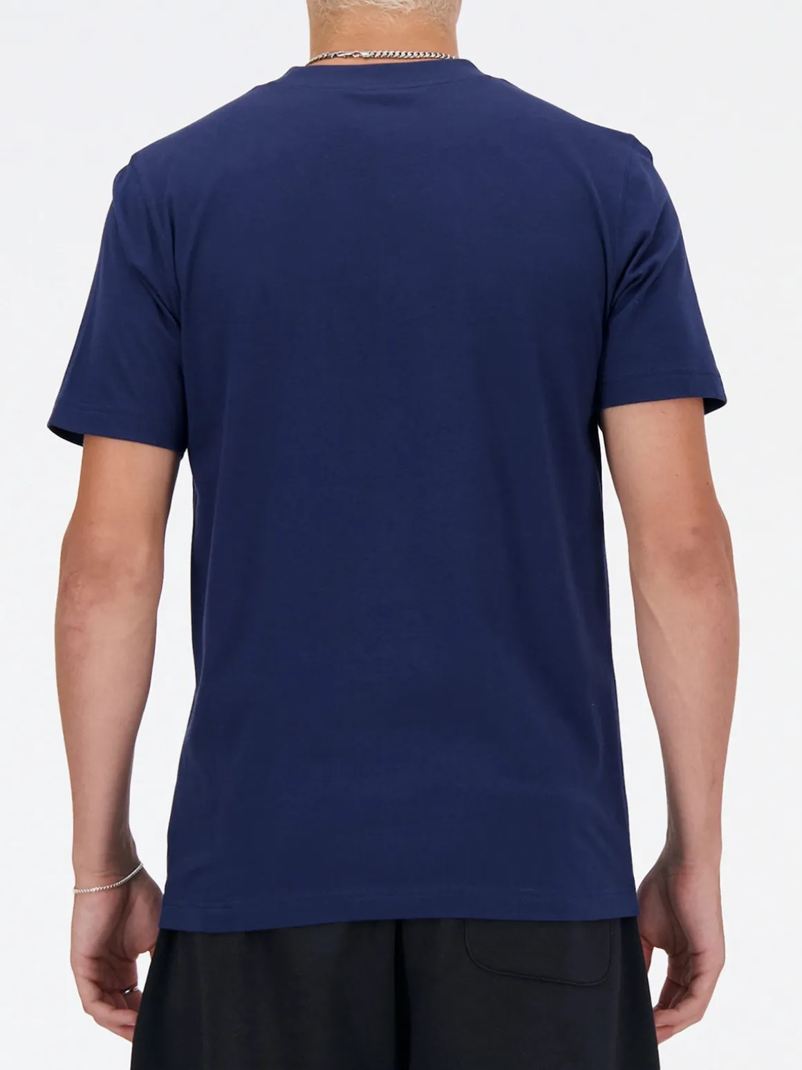 New Balance ESSENTIALS STACKED LOGO T-shirt da uomo a maniche corte in cotone