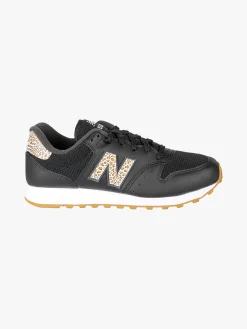 New Balance 500 Sneakers donna stringate con dettagli animalier - nero