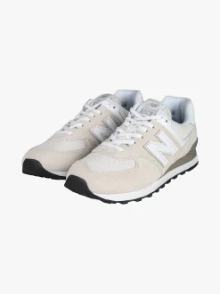 New Balance 574 Sneakers in pelle nubuck da uomo