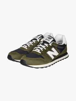 New Balance 500 Sneakers stringate da uomo bicolore - militare
