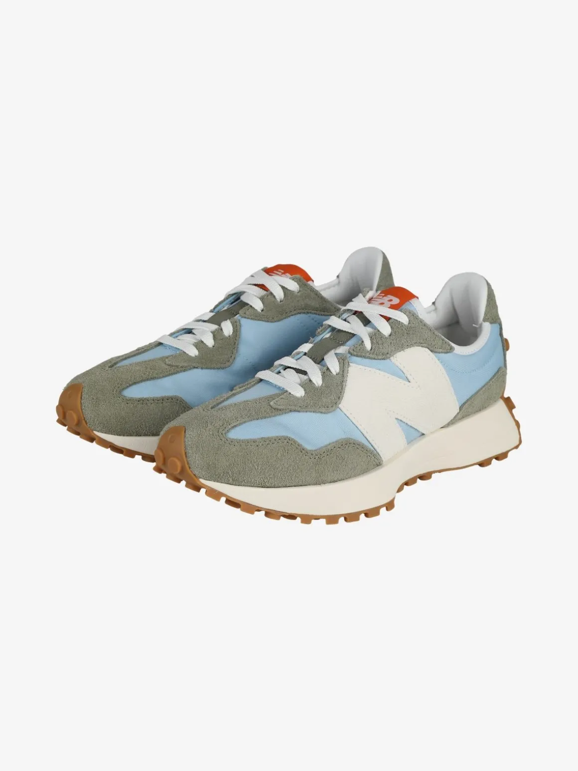 New Balance 327 Sneakers uomo in pelle e tessuto