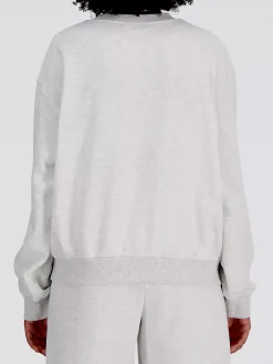 New Balance SPORT ESSENTIALS LOGO CREW Felpa girocollo da donna