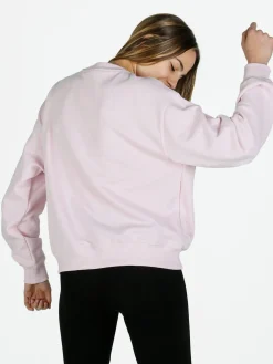 New Balance SPORT ESSENTIALS LOGO CREW Felpa girocollo da donna