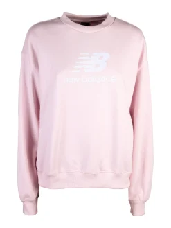 New Balance SPORT ESSENTIALS LOGO CREW Felpa girocollo da donna