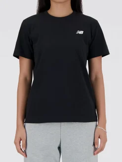 New Balance SPORT ESSENTIALS SMALL LOGO T-shirt donna - nero