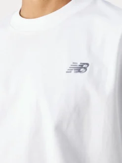 New Balance SPORT ESSENTIALS SMALL LOGO T-shirt da uomo a maniche corte in cotone