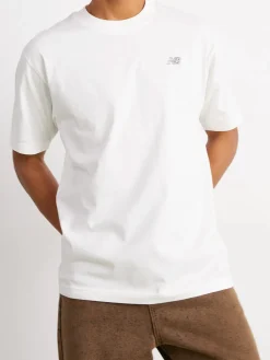 New Balance SPORT ESSENTIALS SMALL LOGO T-shirt da uomo a maniche corte in cotone
