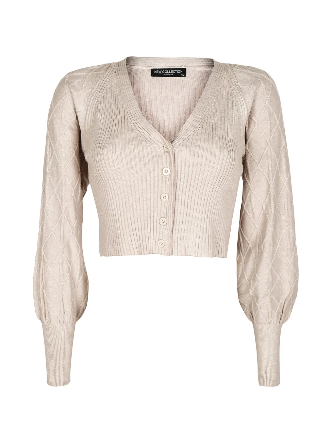 New Collection Cardigan donna modello cropped