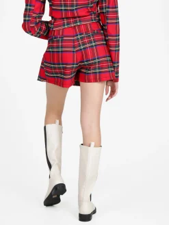 New Collection Gonna pantalone scozzese da donna