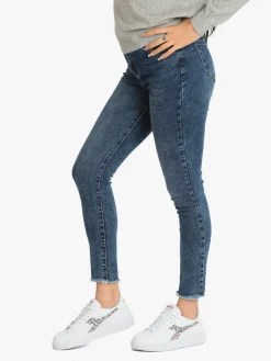 New Collection Jeans push up sfrangiato da donna