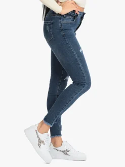 New Collection Jeans slim fit con strappi da donna