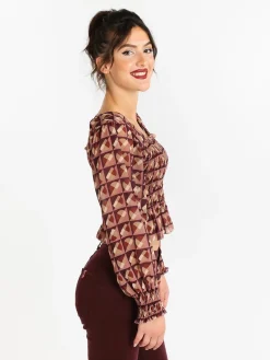 New Collection Maglia con maniche a sbuffo